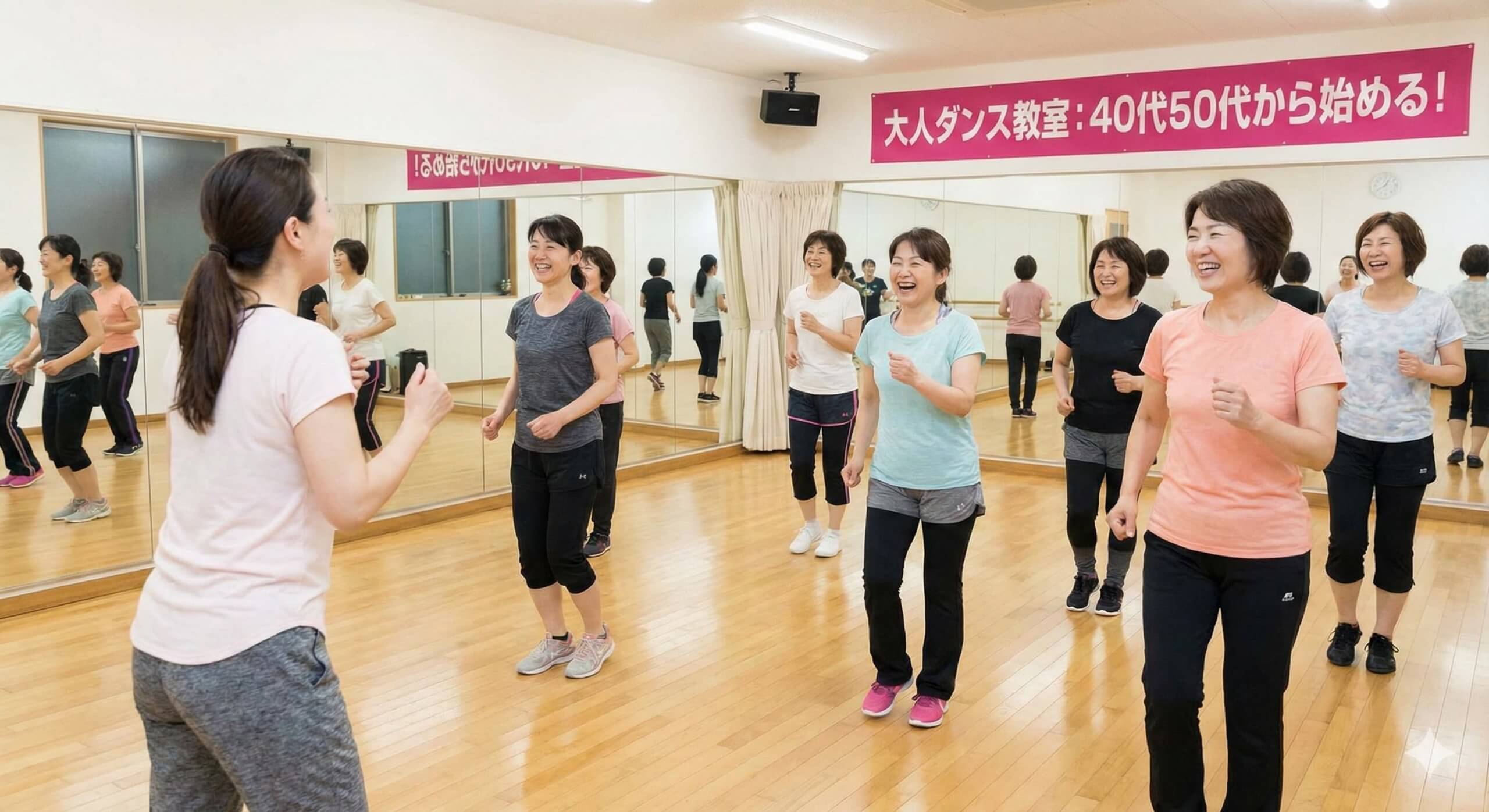 ダンス初心者おばさん大阪