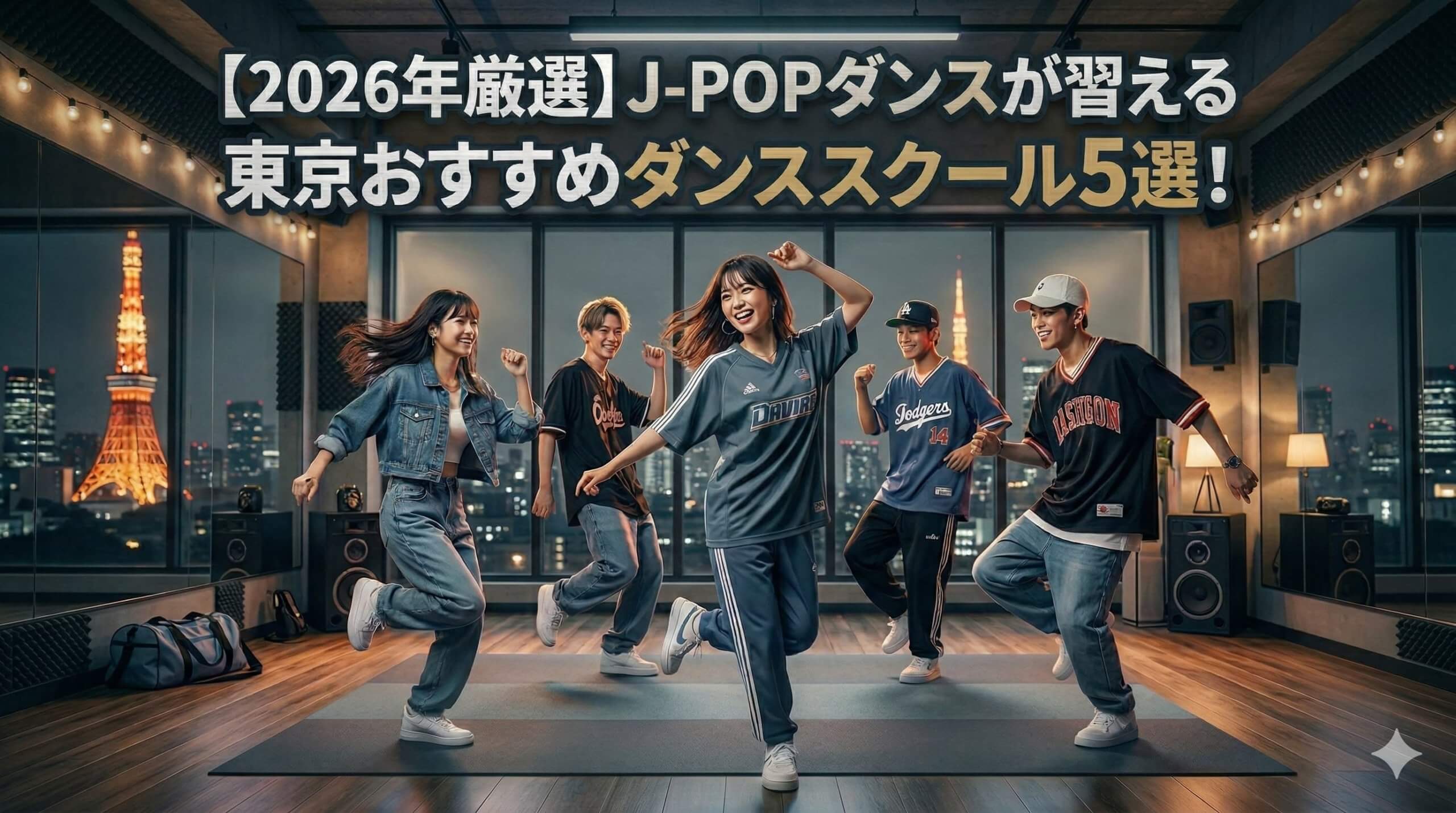 【2026年厳選】J-POPダンスが習える東京おすすめダンススクール５選！